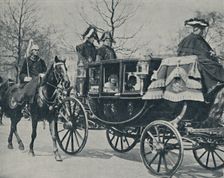 The Royal Couple Returning from the Abbey 1923, (1937). Creator: Unknown