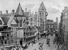 The Royal Courts of Justice, Strand, Westminster, London, 1904
