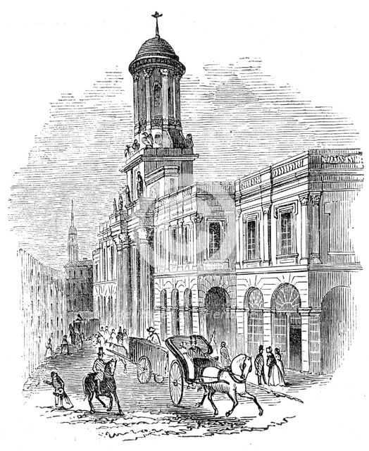 The Royal Exchange, 1838, 1844. Creator: Unknown.