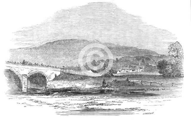 The royal entry into Blair Athol, 1844. Creator: Ebenezer Landells.