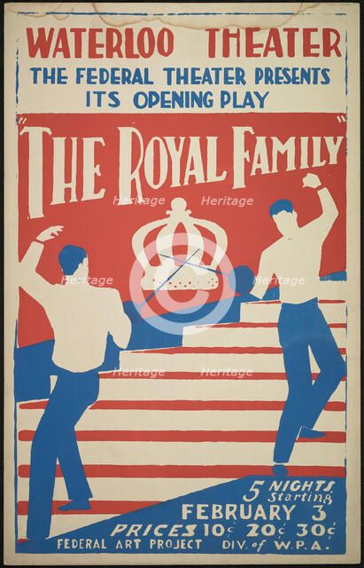 The Royal Family, Waterloo, IA, 1935. Creator: Unknown.