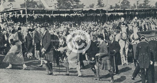 'The Royal Family in Scotland', c1930, (1937). Creator: Unknown.