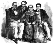 The Royal Family of Tahiti, 1864