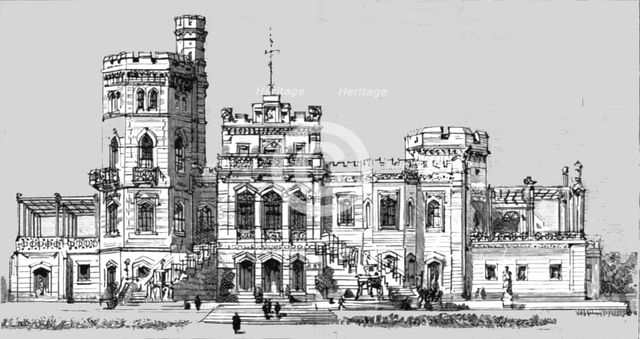 'The Royal Family of Siam, Siam and the Siamese; Sapratoma Palace', 1891. Creator: Unknown.