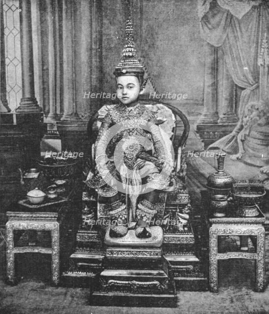 ''The Royal Family of Siam, Siam and the Siamese; The Crown Prince of Siam in State Robes', 1891. Creator: Unknown.