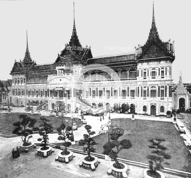 'The Royal Family of Siam, Siam and the Siamese; The Grand Palace', 1891. Creator: Unknown.