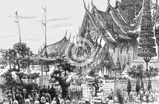'The Royal Family of Siam, Siam and the Siamese; The Royal Pavilion', 1891. Creator: Unknown.