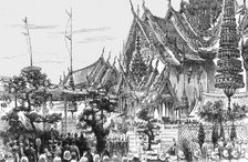 The Royal Family of Siam, Siam and the Siamese; The Royal Pavilion 1891. Creator: Unknown