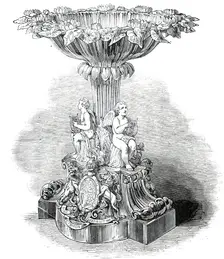 The Royal Font, 1850. Creator: Unknown
