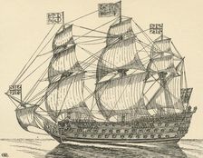 The Royal George (1931). Artist: Charles Henry Bourne Quennell