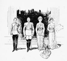 The Royal Group 1925. Creator: Howard Davie