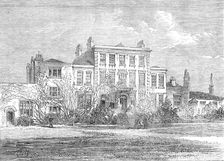 The Royal Hospital for Incurables at Putney, 1862. Creator: Unknown