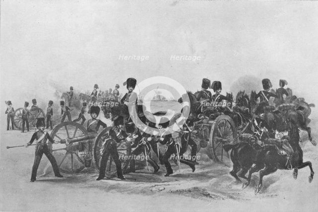 'The Royal Horse Artillery', 1846 (1909). Artist: Unknown.