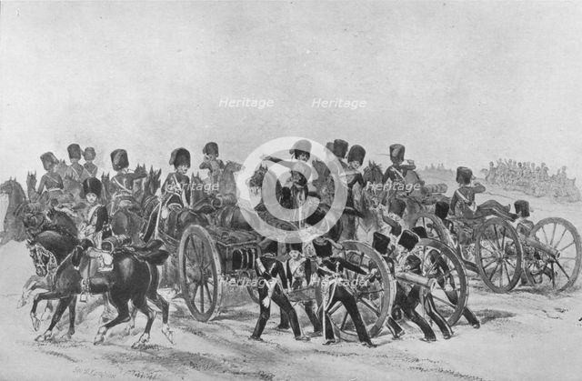 'The Royal Horse Artillery', 1846 (1909). Artist: Unknown.