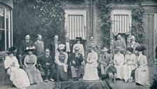 The Royal house party at The Grove, Watford, Lord Clarendon's residence, in July, 1909 (1911). Creator: Frederick Downer & Sons