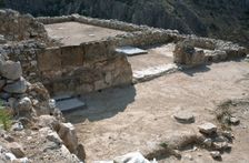The Royal Palace at Mycenae, Greece. Creator: Samuel Magal