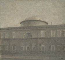 The Royal Palace Church in Copenhagen, 1910. Creator: Vilhelm Hammershoi