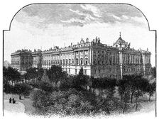 The Royal Palace, Madrid, Spain, 1900