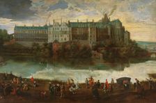 The Royal Palace of Brussels, 1627. Creator: Jan Brueghel the Elder