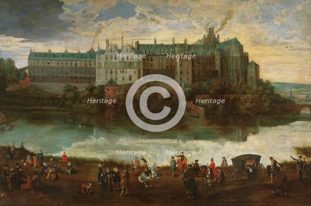 The Royal Palace of Brussels, 1627. Creator: Jan Brueghel the Elder.