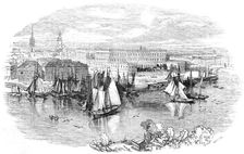 The Royal Palace, Stockholm, 1844. Creator: Unknown