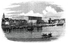 The Royal Palace, Stockholm, 1860. Creator: Henry Fitzcook
