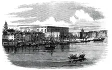 The Royal Palace, Stockholm, 1860. Creator: Henry Fitzcook