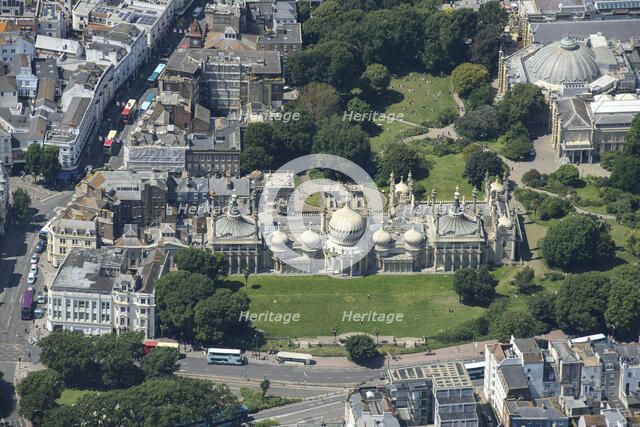 The Royal Pavilion, listed Grade I, The City of Brighton and Hove, 2024. Creator: Damian Grady.