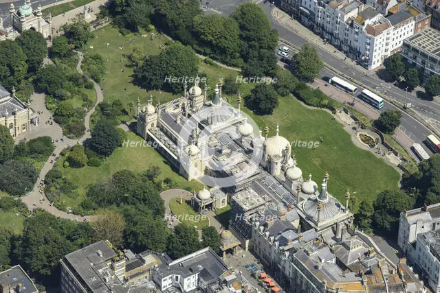The Royal Pavilion, listed Grade I, The City of Brighton and Hove, 2024. Creator: Damian Grady.