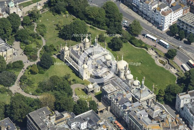 The Royal Pavilion, listed Grade I, The City of Brighton and Hove, 2024. Creator: Damian Grady.
