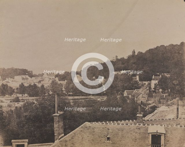 The Royal Porcelain Factory at Sèvres, c. 1851-1852. Creator: Henri-Victor Regnault (French, 1810-1878).
