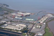 The Royal Portbury Dock and environs, Bristol, 2018. Creator: Historic England Staff Photographer