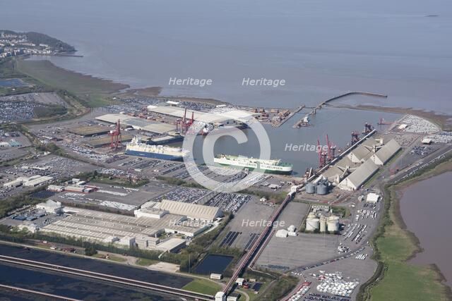 The Royal Portbury Dock and environs, Bristol, 2018. Creator: Historic England Staff Photographer.