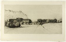 The Royal Scottish Academy, 1916. Creator: David Young Cameron