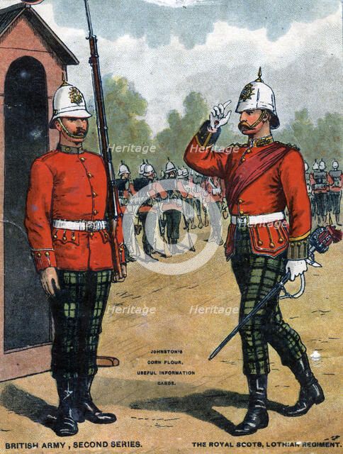 The Royal Scots (Lothian Regiment), 20th century. Artist: Unknown