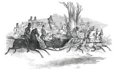 The Royal Sleigh, 1850. Creator: Unknown