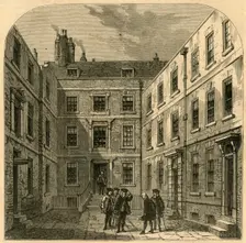 The Royal Society's House in Crane Court (1897). Creator: Unknown