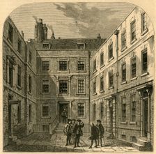 The Royal Society's House in Crane Court (1897). Creator: Unknown