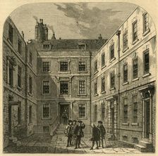 The Royal Society's House in Crane Court (1897). Creator: Unknown