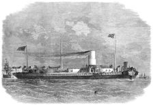 The Royal Sovereign turret-ship, 1864. Creators: Edwin Weedon, Smyth