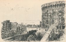 The Royal Tower from the King of Scotland's Lodging. 1895
