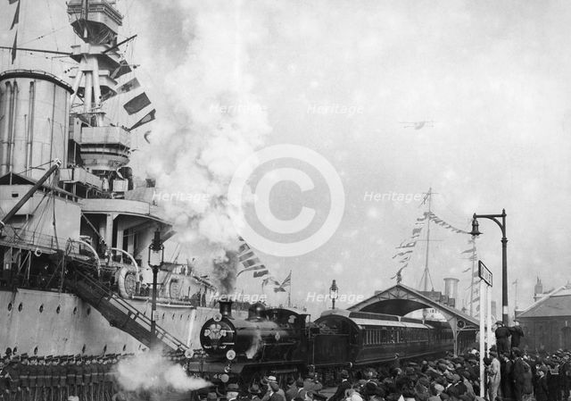 The Royal Train, c1910-1939(?).  Creator: Unknown.