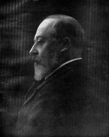 The Royal Visit To Manchester: His Majesty The King, Who Opened The New Royal Infirmary, 1909. Creator: Adolph de Meyer