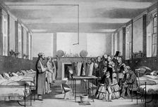 The royal visit to Brompton Hospital, 1850s, (c1920)