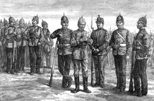 The Royal Visit to Edinburgh: The Scottish Volunteers, 1881. Creator: Unknown