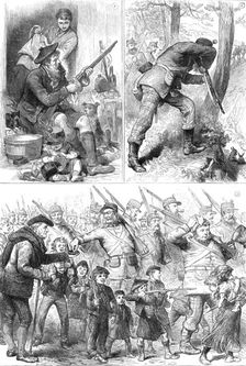 The Royal Visit to Edinburgh: The Scottish Volunteers, 1881. Creator: Unknown