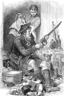 The Royal Visit to Edinburgh: The Scottish Volunteers - The Young Idea, 1881. Creator: Unknown