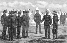 The Royal Visit to Edinburgh: The Queen's City of Edinburgh Rifle Volunteer Brigade, 1881. Creator: Unknown