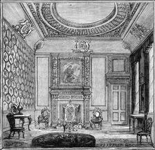 The Royal Visit to Edinburgh: Breakfast Room, Holyrood Palace, 1881. Creator: Unknown