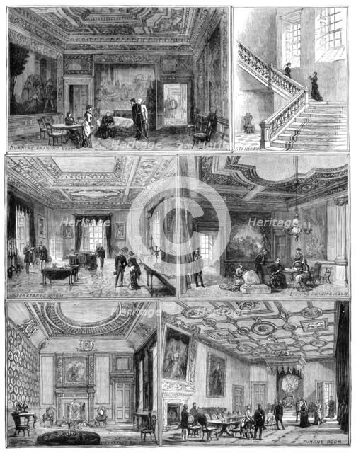 The Royal Visit to Edinburgh: Holyrood Palace, 1881.  Creator: Unknown.